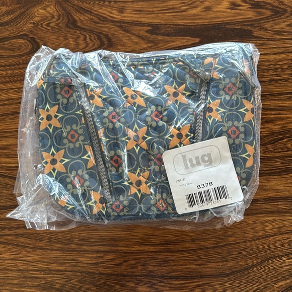 LUG SWIVEL, Tiles Teal, NWT - Picture 2 of 12